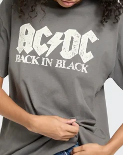 AD/DC Print T-Shirt