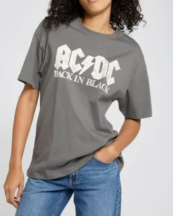 AD/DC Print T-Shirt