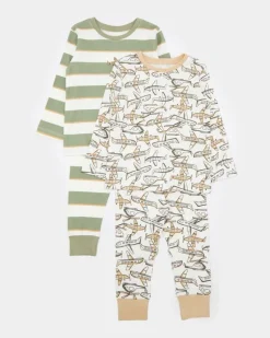 Baby Boys Pyjamas - Pack Of 2 (6 Months-4 Years)