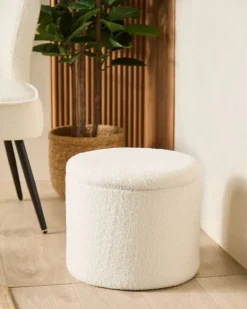 Boucle Storage Stool