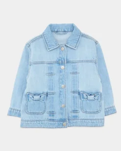 Bow Denim Jacket (6 Months-5 Years)
