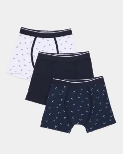 Boys Jersey Trunks - Pack Of 3 (2-14 Years)