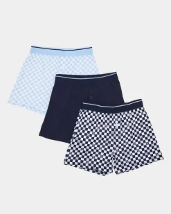 Boys Loose Fit Jersey Boxers - Pack Of 3 (3-14 Years)