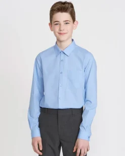 Boys Slim Fit Shirt - Pack Of 3 - (4-16 Years)