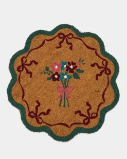 Carolyn Donnelly Eclectic Scalloped Doormat