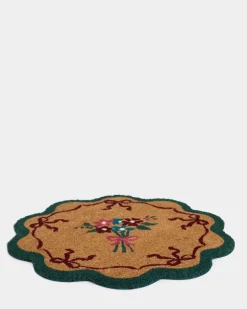 Carolyn Donnelly Eclectic Scalloped Doormat