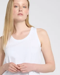 Carolyn Donnelly The Edit 100% Cotton Slub Vest