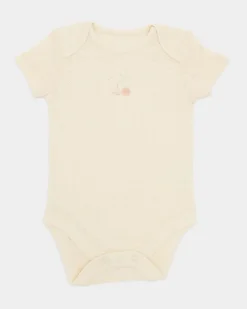 Cotton Short-Sleeved Bodysuits - Pack Of 5 (Newborn-3 Years)