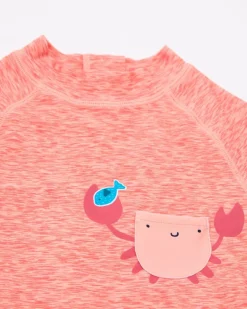 Crab Rashguard Set (9 Months-6 Years)
