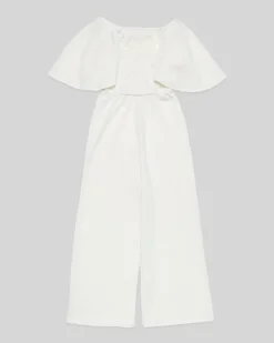 Crochet Detail Jumpsuit (4-14 Years)