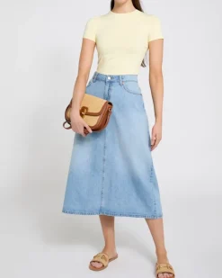 Crop Fitted Polyamide Stretch Top