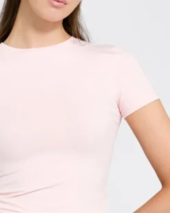 Crop Fitted Polyamide Stretch Top