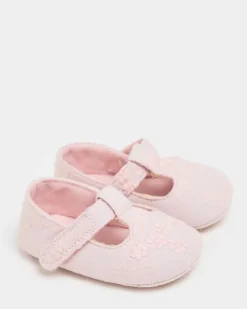 Floral Baby Shoe (Newborn-12 Months)