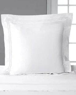 Francis Brennan the Collection White Stripe Euro Pillowcase