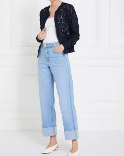 Gallery Thalia Turn Up Hem Jeans