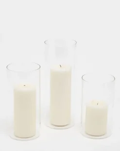 Glass Candle Holder