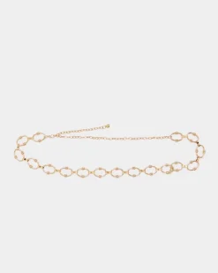 Gold Detail Chain Belt
