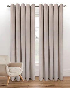 Mink Sapphire Curtains
