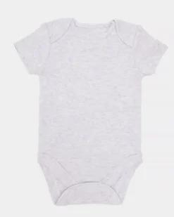 Neutral Cotton Bodysuits - Pack Of 5 (Newborn-12 Months)
