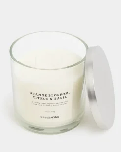 Orange Blossom, Citrus And Basil Two-Wick Scented Candle