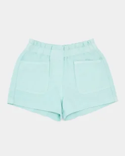 Paperbag Waist Denim Shorts
