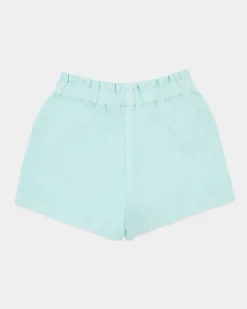 Paperbag Waist Denim Shorts
