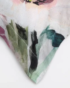 Paul Costelloe Living Grey Floral Oxford Pillowcase