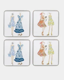 Paul Costelloe Living Lady Coasters - Pack Of 4