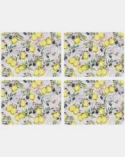 Paul Costelloe Living Lemon Placemats - Set Of 4