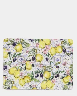 Paul Costelloe Living Lemon Placemats - Set Of 4
