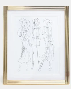 Paul Costelloe Living Mounted Frame