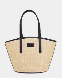 Paul Costelloe Living Studio Black Beach Bag