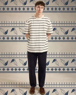 Paul Galvin Cotton Twill Drawstring Pants