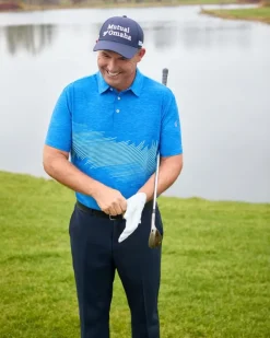 Pádraig Harrington Chest Print Polo