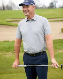 Pádraig Harrington Golf Textured Polo Shirt