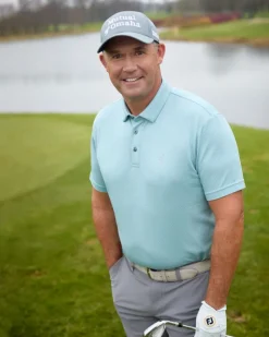 Pádraig Harrington Textured Polo