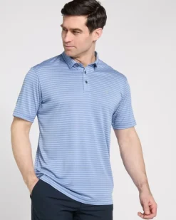 Pádraig Harrington Textured Stripe Polo