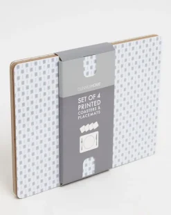 Placemat And Coaster Set - Pack Of 4