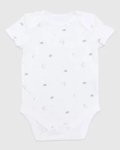 Pure Cotton Bodysuit - Pack Of 5 (Newborn-9 Months)