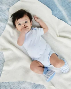 Pure Cotton Bodysuits - Pack Of 5 (Newborn-23 Months)