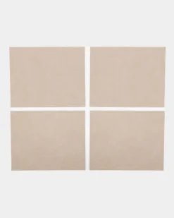 Rectangular Stitch Placemats - Pack Of 4