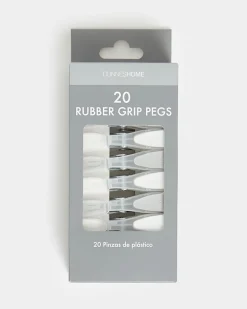 Rubber Grip Pegs - Set Of 20