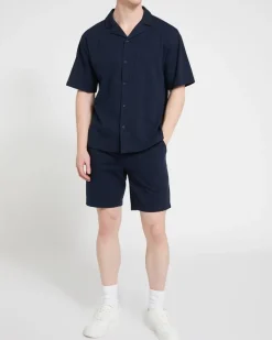 Seersucker Polo Shirt