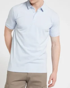 Slim Fit Stretch Pique Polo Shirt