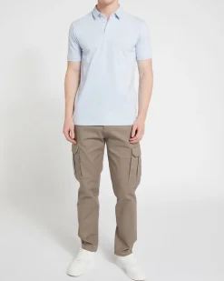 Slim Fit Stretch Pique Polo Shirt