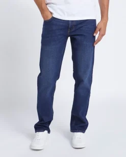 Straight Fit Stretch Jeans