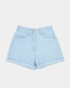 Stripe Denim Short (2-14 Years)
