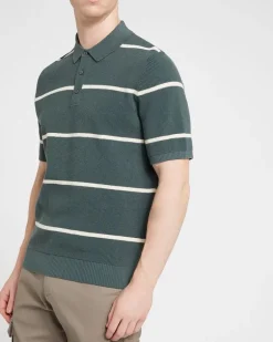 Stripe Texture Polo