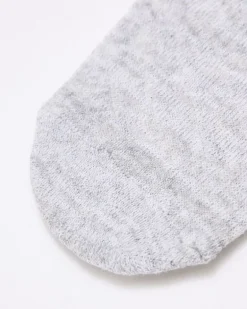 Terry Cotton No Show Cushioned Trainer Socks - Pack Of 3