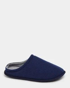 Textured Mule Slipper